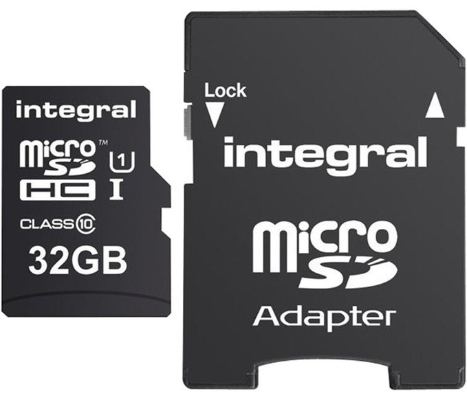 Integral 32GB micro SDHC CL10 spominska kartica