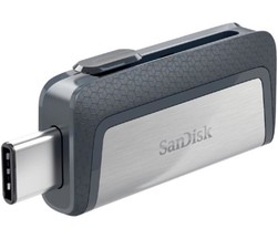 SanDisk Ultra 32GB Ultra Dual Drive USB ključek z USB C in USB vmesnikom