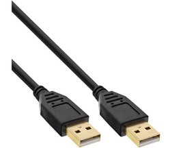 USB 2.0 kabel A-A moški-moški 1m