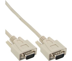 VGA Kabel 10m bež