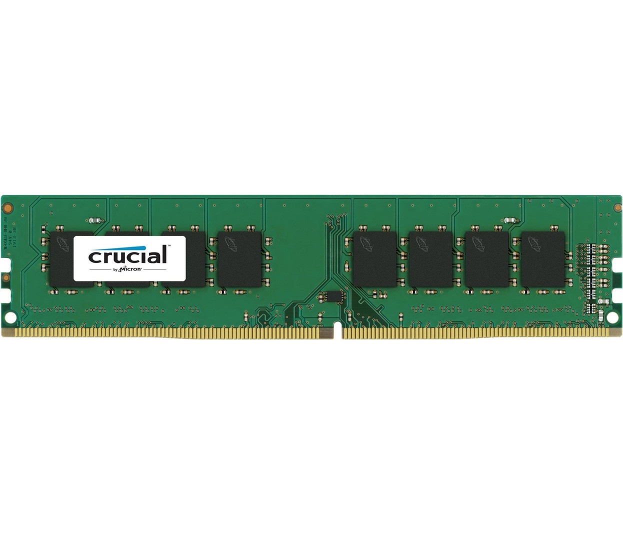 Pomnilnik Crucial 8GB DDR4-2400 UDIMM CL17, 1.2V Single Ranked