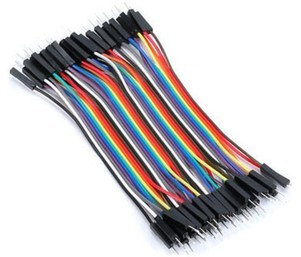 Povezovalni kabli za breadboard 40 kos moški-moški