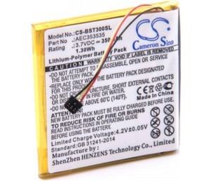 Baterija za slušalke Beats Solo 2.0 in Solo 3.0 - 350mAh 3,7V