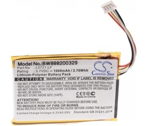 Baterija za zvočnike JBL Clip 3 - 1000mAh 3,7V