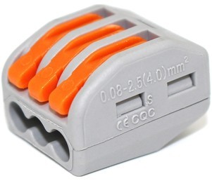 Povezovalna sponka 3 vhodni 0,08-4 mm