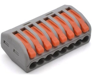 Povezovalna sponka 8 vhodni 0,08-4 mm