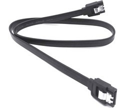 SATA 3 kabel 0,4m črn