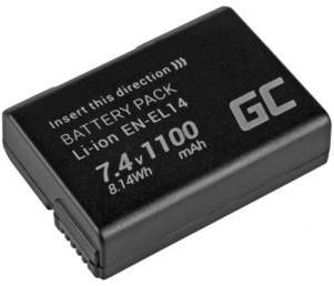 Baterija za kamero Nikon D3200, D3300, D5100, D5200,.. 7,4V 1100mAh
