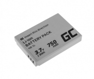 Baterija za kamero Canon Digital IXUS 800, 860 Digital IXY 800,.. 3,7V 1200mAh