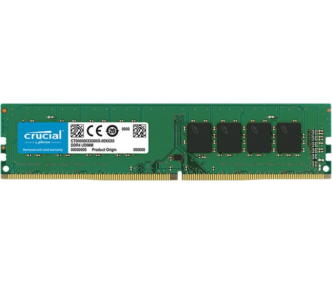 Crucial Pomnilnik DDR4-2400 16 GB  16GB PC4-19200 CL17 1.2V