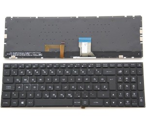 Tipkovnica za Asus ROG Strix Gaming GL702VI - črna, osvetljena