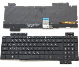 Tipkovnica za Asus ROG Strix GL503VS - črna, osvetljena