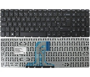 Tipkovnica za HP 15-ac, 15-af, 250 G4, 255 G4, 256 G4,.. črna, brez okvirja