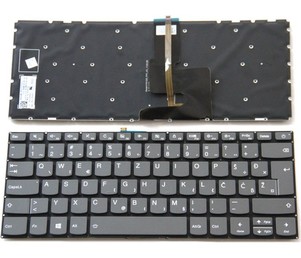 Tipkovnica za Lenovo IdeaPad 320S-14IKB, 320-14AST, 320-14IAP, 320-14IKB,.. sive tipke