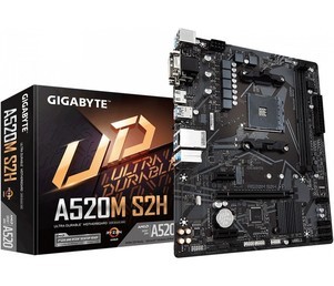 Osnovna plošča Gigabyte GA-A520M-S2H, DDR4, SATA3, USB3.2Gen1, HDMI, AM4 mATX