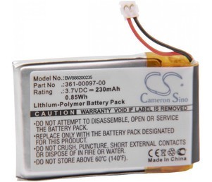Baterija za Garmin Approach S60, S62, Fenix 5S, 5X, 5, Forerunner 935,.. 230mAh 3,7V