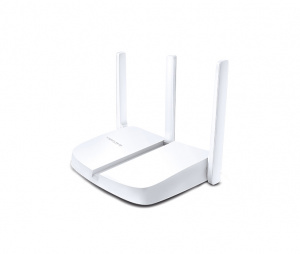 Mercusys Wireless N Router MW305R 802.11n, 300 Mbit/s, 10/100 Mbit/s, Ethernet LAN (RJ-45) ports 3, Antenna type 3xFixed, White