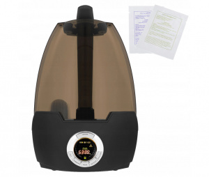 Vlažilec zraka, ionizacija, aromatizacija - črne barve