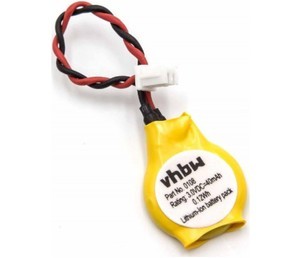 CMOS baterija za Asus Eee PC 1005H, 1005HA, 1005HA, 1005HAB, 1008HA,.. 40mAh 3V