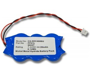 CMOS baterija za Dell Inspiron 2000, 4100, 4150, Dell Latitude C510, C540,.. 20mAh 7,2V