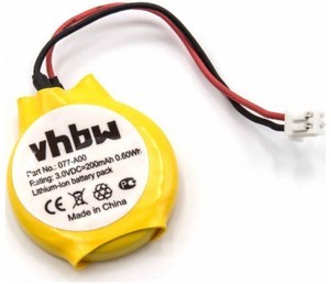 CMOS baterija za Dell Latitude E4300, E4310, E6320, E6420, E6430, E6520,.. 200mAh 3V