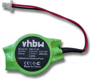 CMOS baterija za Lenovo ThinkPad 600, 600E, 600X,.. 200mAh 3V
