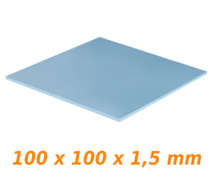 10 x Termalni trak - plošča 10 x 10 x 1,5mm
