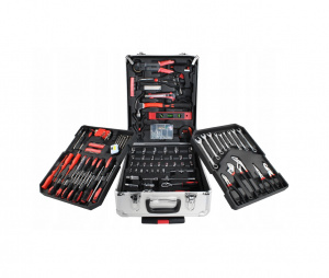 Komplet orodja v aluminijastem kovčku