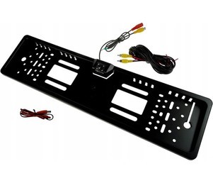 Parkirna kamera za avtomobil na registrski tablici