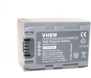 Baterija za Sony DCR-DVD92, DCR-DVD105, DCR-DVD205, DCR-DVD755,.. 950mAh 7,2V