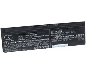 Baterija za Dell Latitude E7240, E7250 - 7,4V 6000mAh