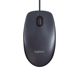 USB miška Logitech M100 - črna