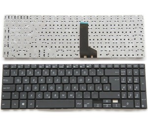 Slovenska tipkovnica za Asus PU500CA PU551 PU551JA PU551LA - črna
