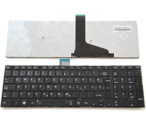 Slovenska tipkovnica za Toshiba Satellite S50-A S50D-A S70-A S70D-A L50-A L70-A - črna