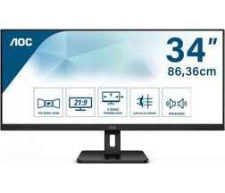 AOC Q34E2A 34 IPS Ultra Wide monitor