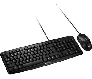 Komplet miške in tipkovnice Canyon CNE-CSET1-AD