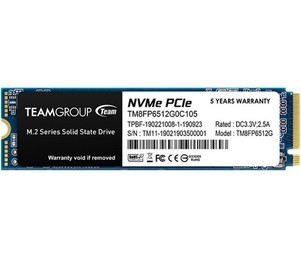 Teamgroup 512GB M.2 NVMe SSD MP33 3D NAND 2280