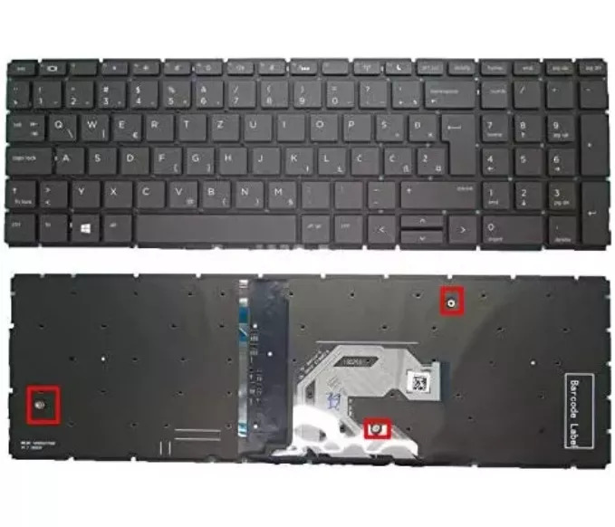 Tipkovnica za HP ProBook 450 G6, 450 G7, 455 G6, 455 G7,..