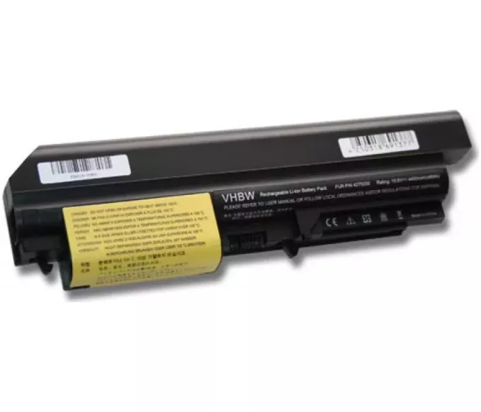 Baterija za Lenovo ThinkPad R400 14, Lenovo ThinkPad T400 14,.. 10,8V 4400mAh
