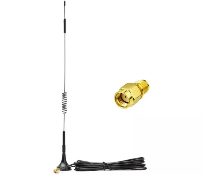 GSM 3G 4G antena, 900-1800MHz, RP-SMA moški