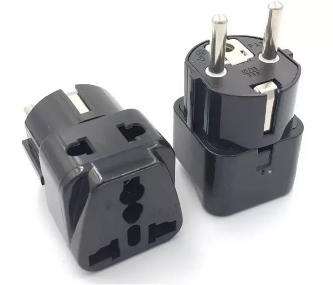 Pretvornik omrežnega vtiča iz UK, ZDA, AUS v EU