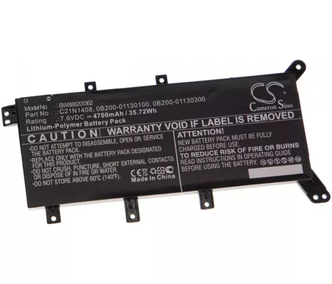 Baterija za Asus VivoBook 4000 4700mAh 7,6V