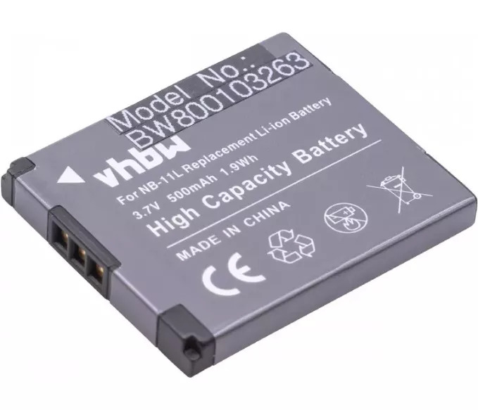 Baterija za Canon NB-11L 500mAh 3,7V
