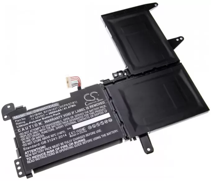 Baterija za Asus VivoBook S15 S510 S510U S510UA S510UN,... 11,52V 3600mAh