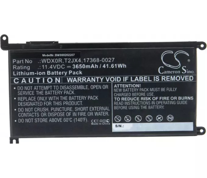 Baterija za Dell Inspiron 13MF Pro-D1508TS,.. 11,4V 3650mAh