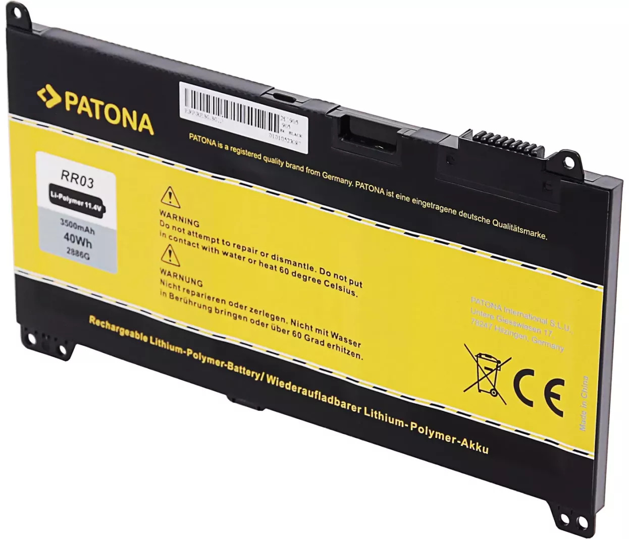 Baterija za HP ProBook 430 G4, 440 G4, 450 G5,..  11,4V 3500mAh
