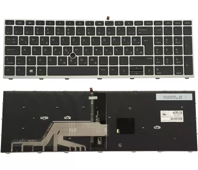 Slovnska tipkovnica za HP Probook 650 G4 650 G5