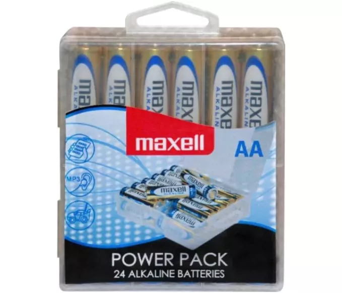 Maxell AA baterije LR06 paket 24 kos
