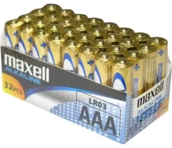 Maxell AAA baterije LR03 paket 32 kos