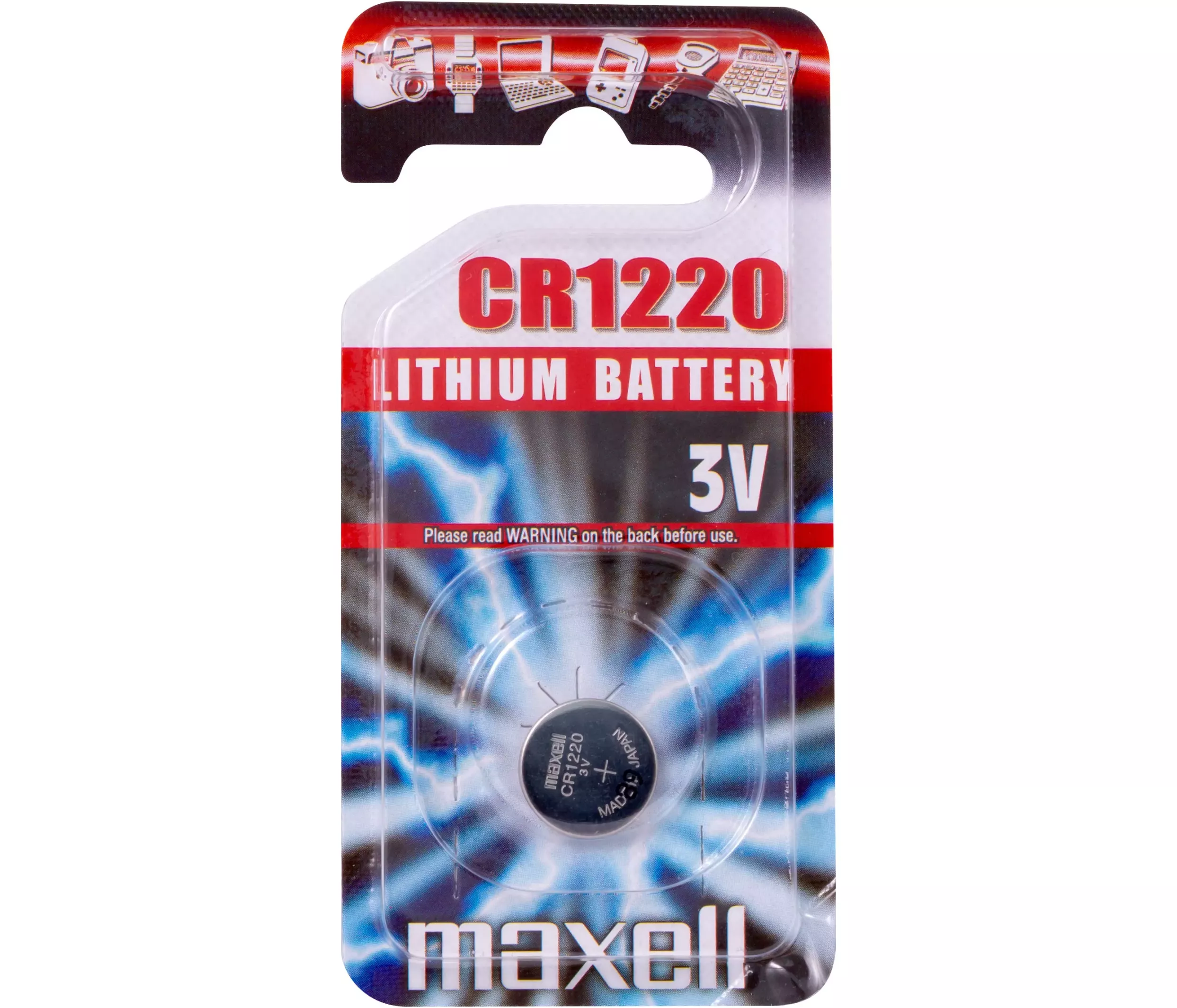 Maxell CR1220 3V baterija